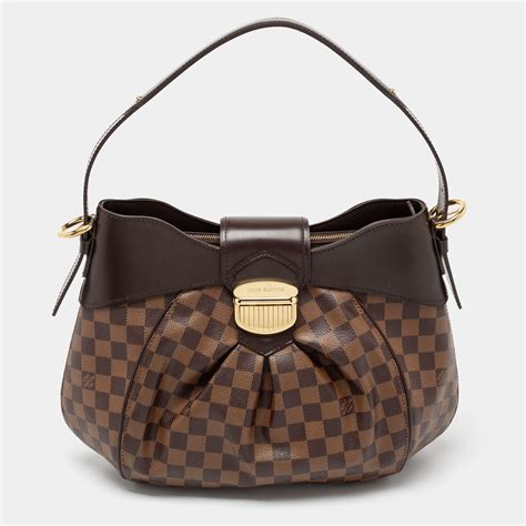 LOUIS VUITTON Damier Ebene Sistina MM 